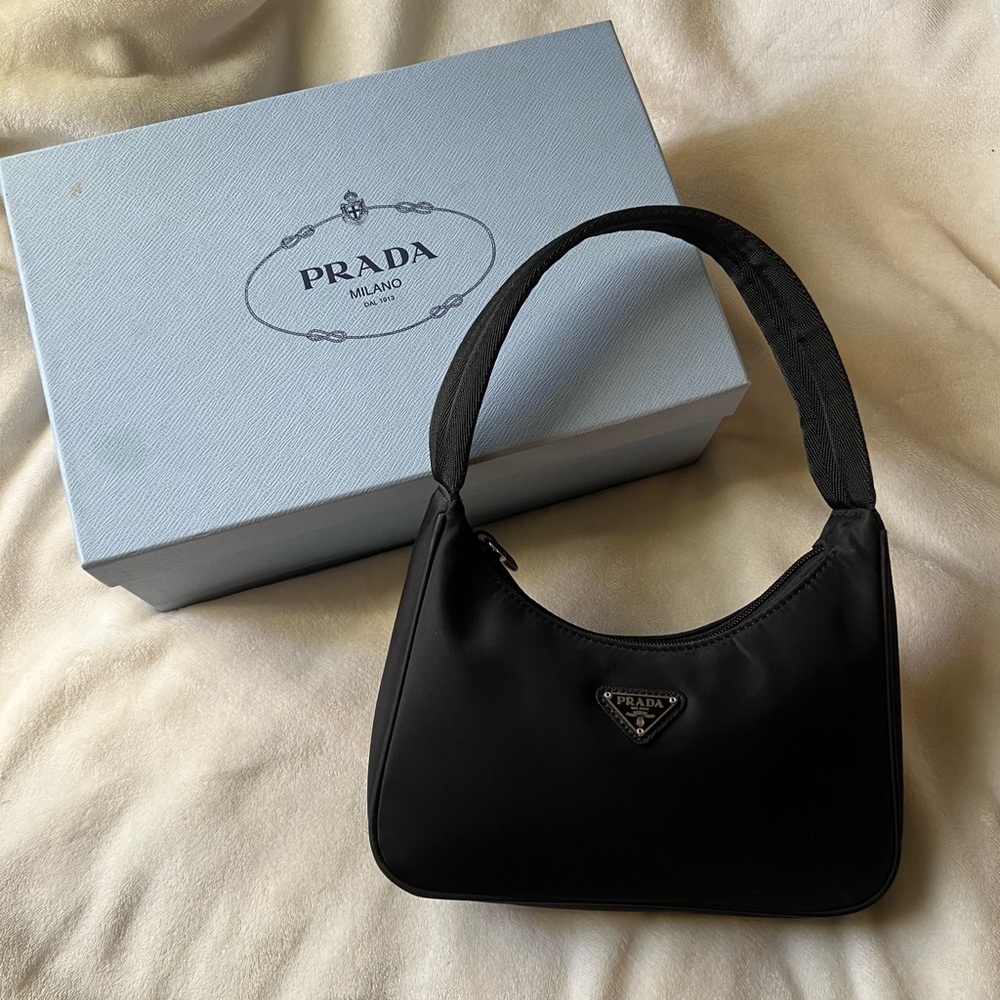 Authentic Prada Nylon Shoulder Bag